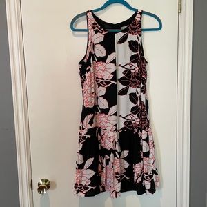 Anthropologie Maeve Floral Tunic Dress